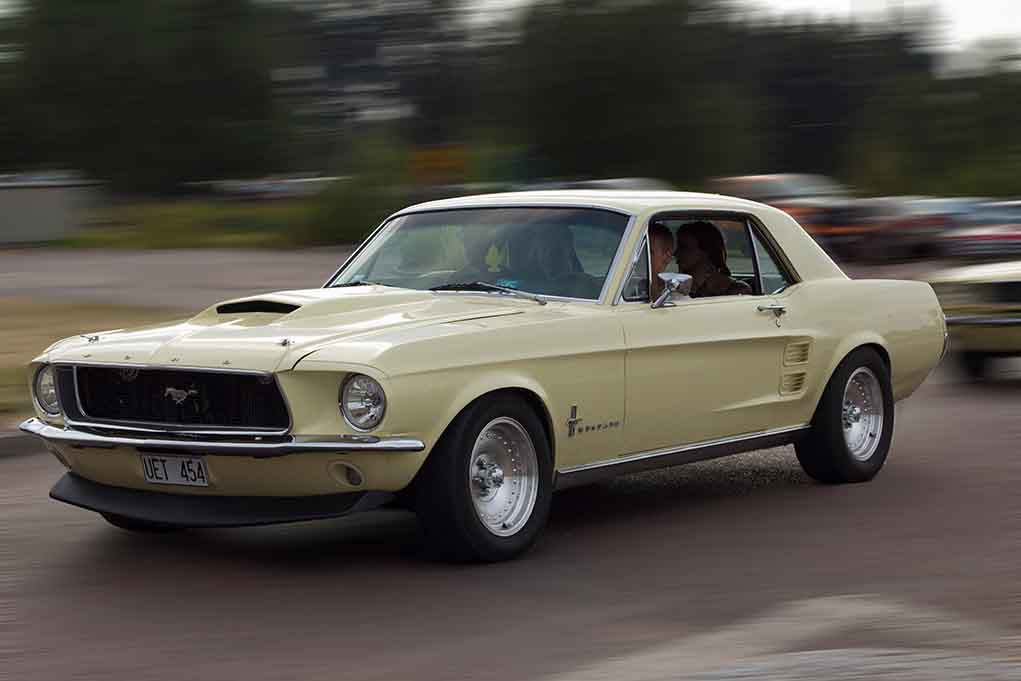 Yellow Mustang